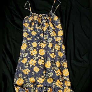 Abercrombie & Fitch Floral Mini Sun Dress